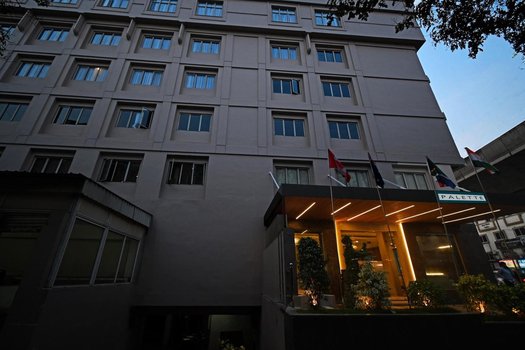 Palette Madhapur Hotel Haidarábád Kültér fotó